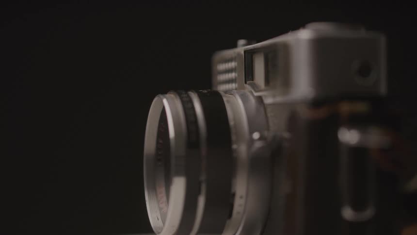 A camera rotating around