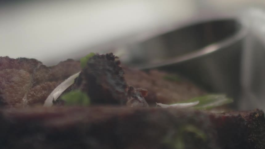 Food plated and ready to eat is sitting in a container