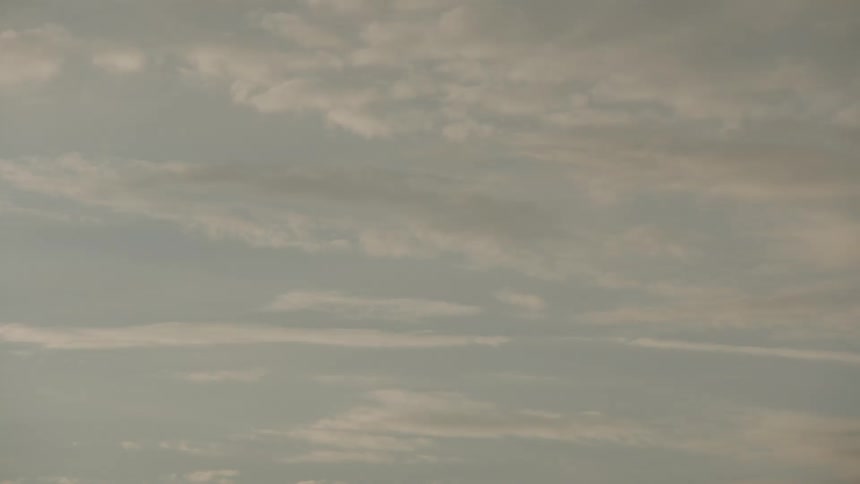Landscape of a cloudy sky