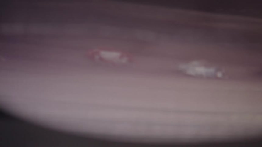 A film rolls with images from a persons life