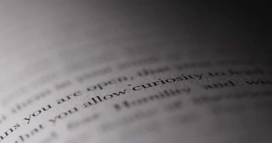 One line of text is visible on the page