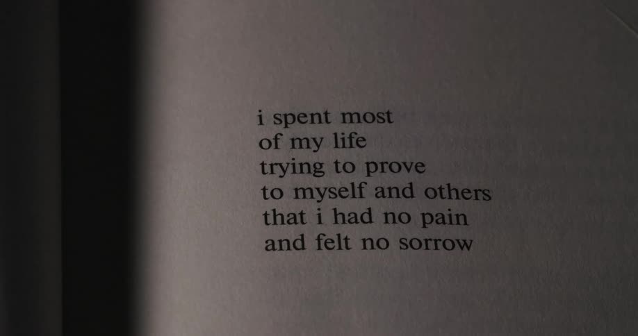 The lights go out on the words on the page
