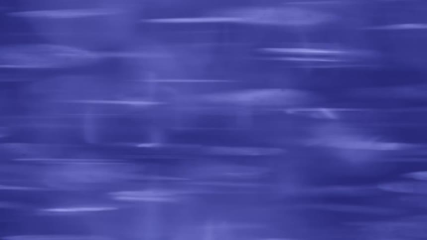 Against a black background horizontal streaks of dark red purplishblue and dark blue light quickly appear and disappear creating a subtle flickering motion