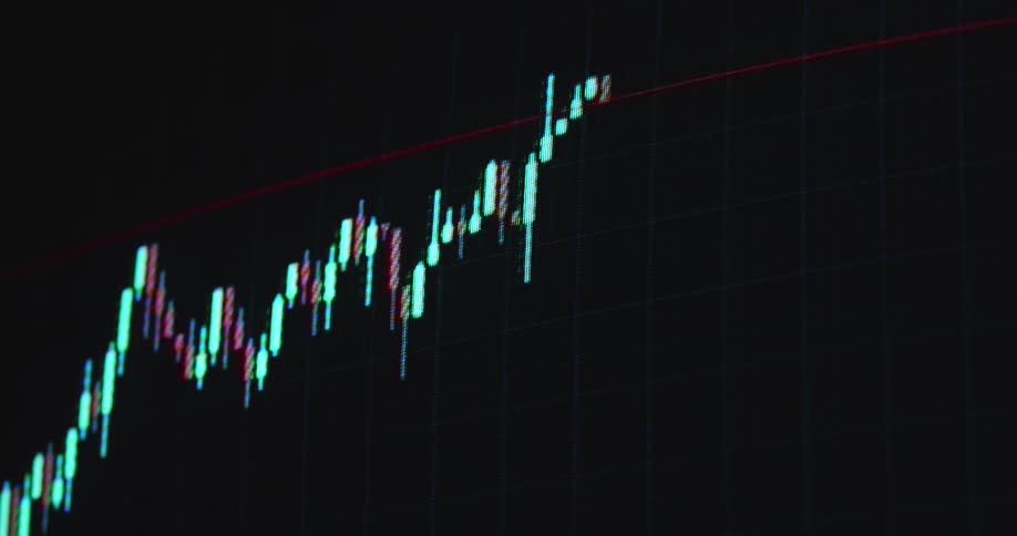 Black swan event hits global economy or financial markets causing crash crisis or meltdown and stocks and shares or other investments collapse into red digits or figures causing panic and massive losses followed by economic recession and bear market