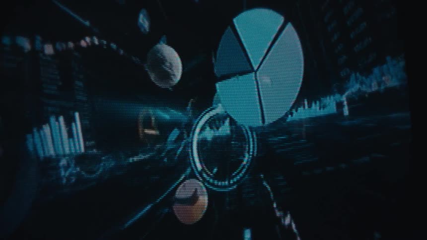 The animation is playing on the television screen