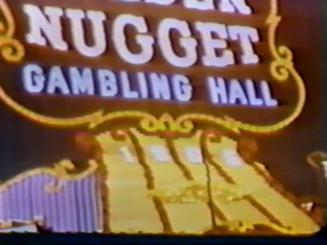 The display on this casino is brightly lit