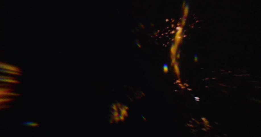 The night sky fills with explosions from the fireworks