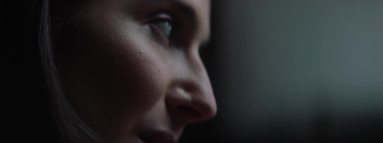 Close up of a smiling young womans face