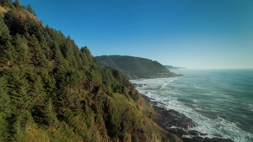 Where the mountains meet the sea