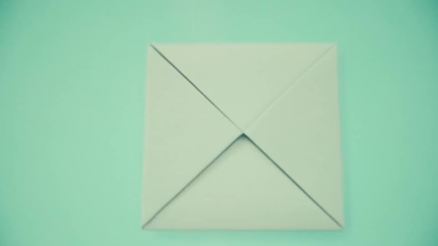 Origami with telegram symbol
