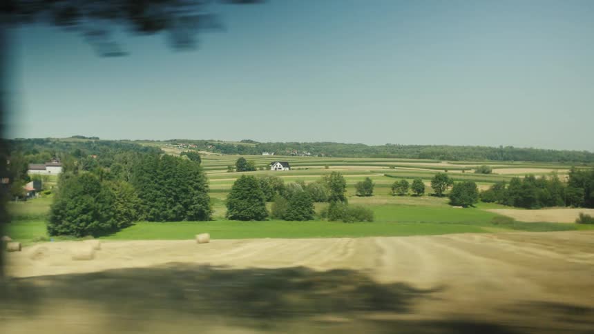 Buildings and vegetation in a rural landscape during daytime