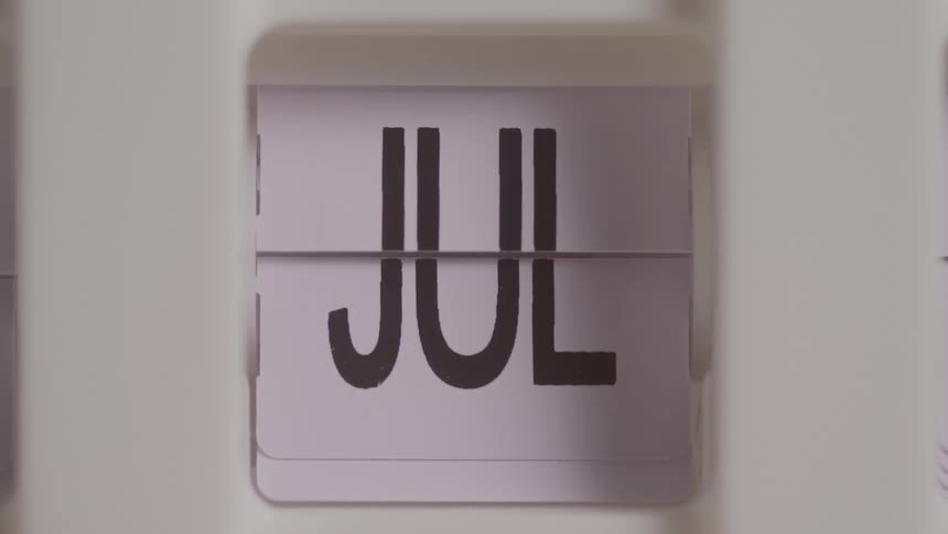 Flip calendar displays