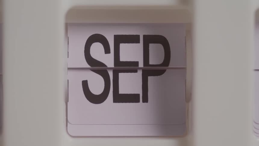 Calendar card displays the months