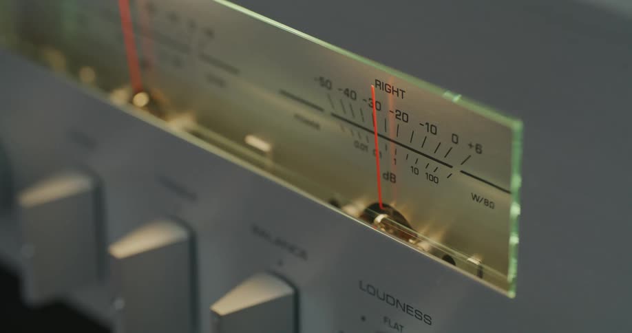 The lever on the radio moves back and forth