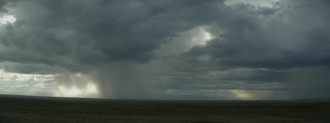A storm is forming in the distance