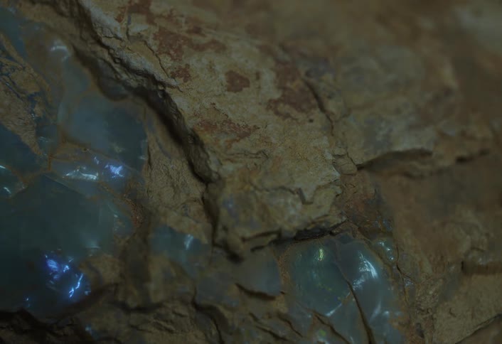 A close up of some rocks outdoors