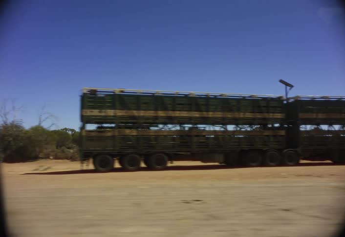 A large truck sits parked on the side of a sunlit jungle road surrounded by dense greenery as part of a vibrant road trip adventure