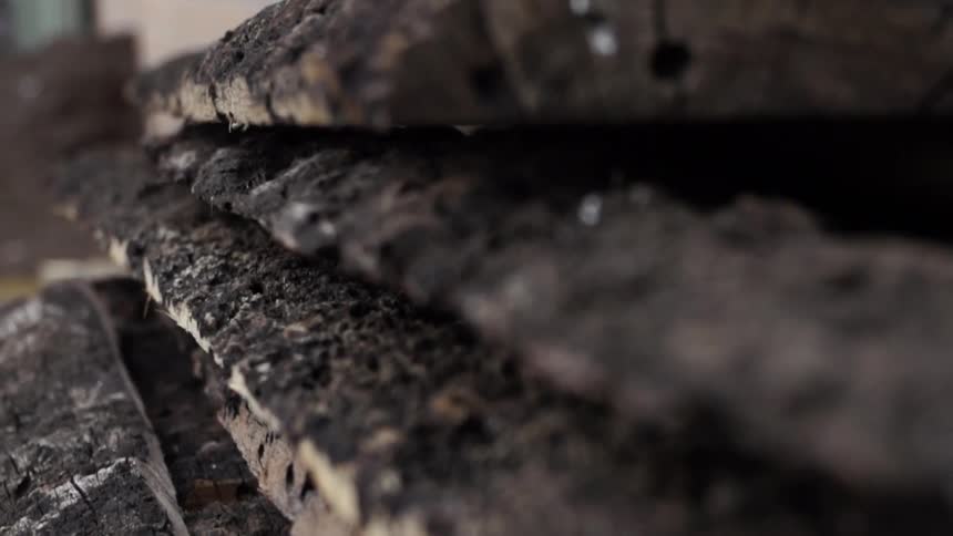 View of a dirt covered items