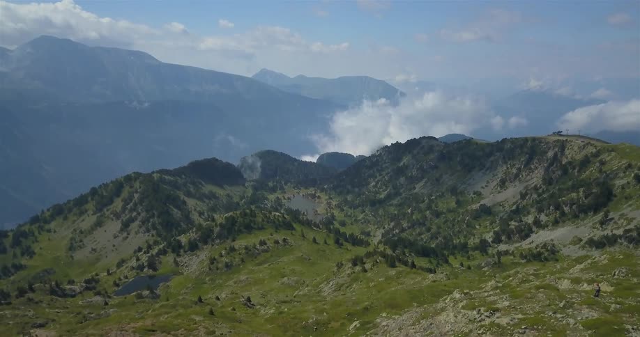 View of a mountain range