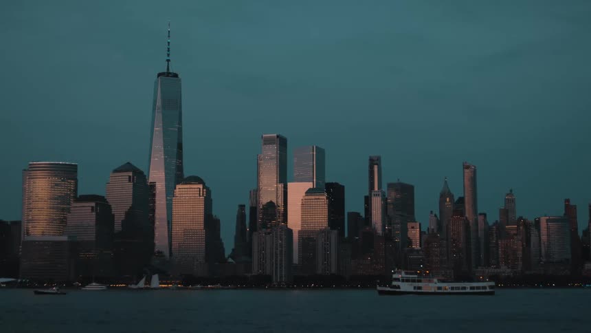 A view of a large city