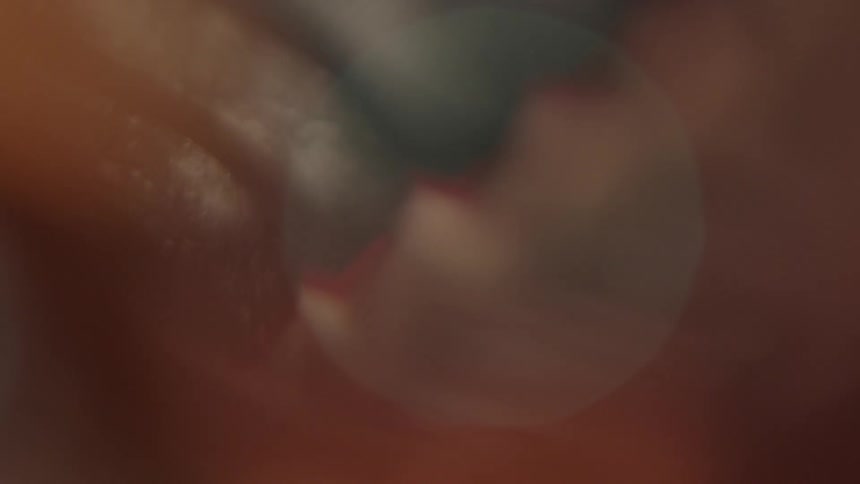 Blurry picture of something hard to define