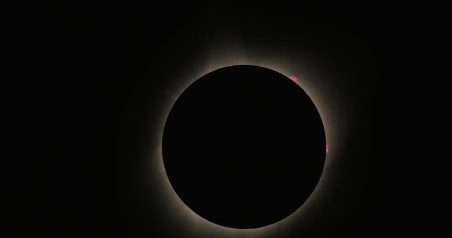 Total solar Eclipse in totality