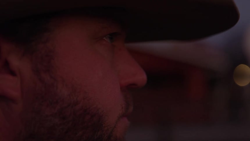 A man looking off into the distance