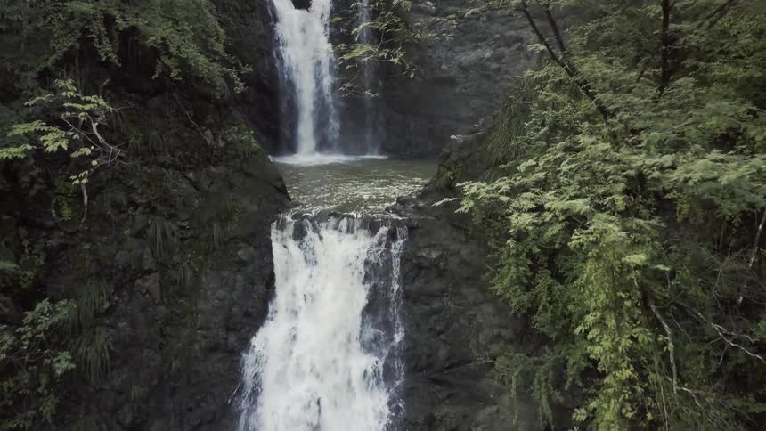 A small waterfall is in this stream