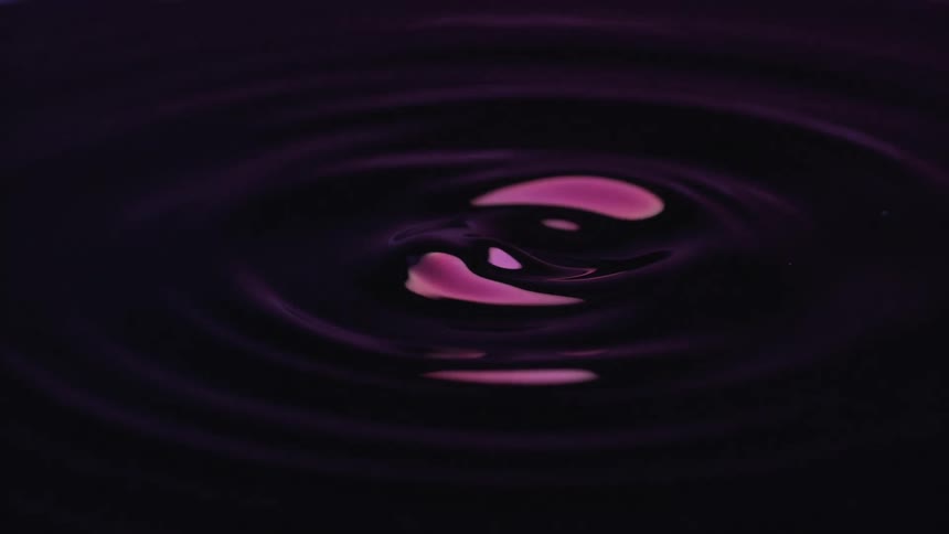 Liquid rippling and moving