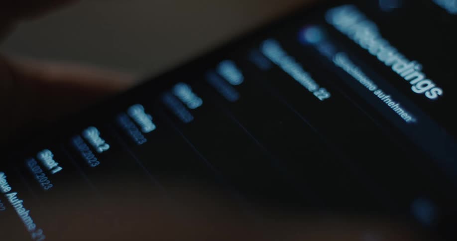 Person presses a button on their cell phone and a window pops open