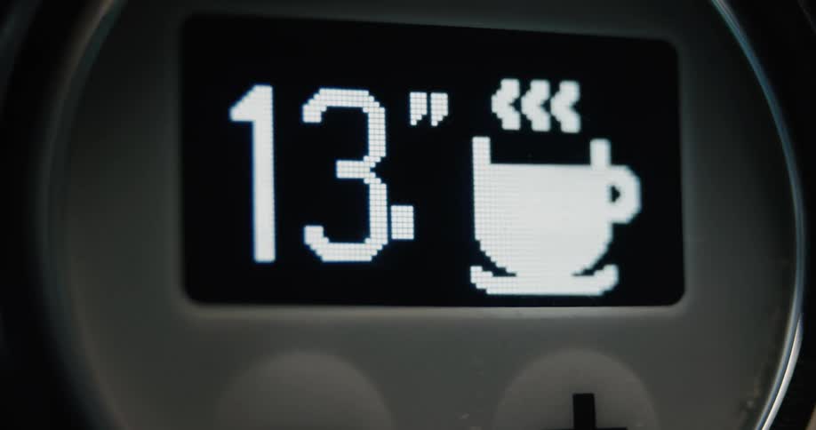 Digital panel displays seconds