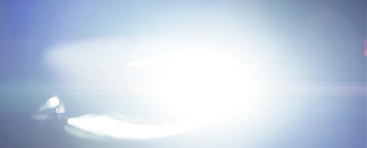 A close up of a cars headlight