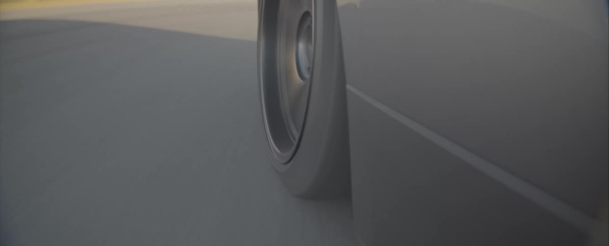 A close up of a wheel on a car