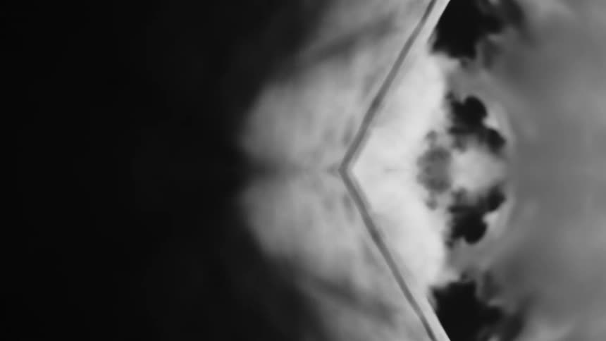 Some abstract black and white fractals