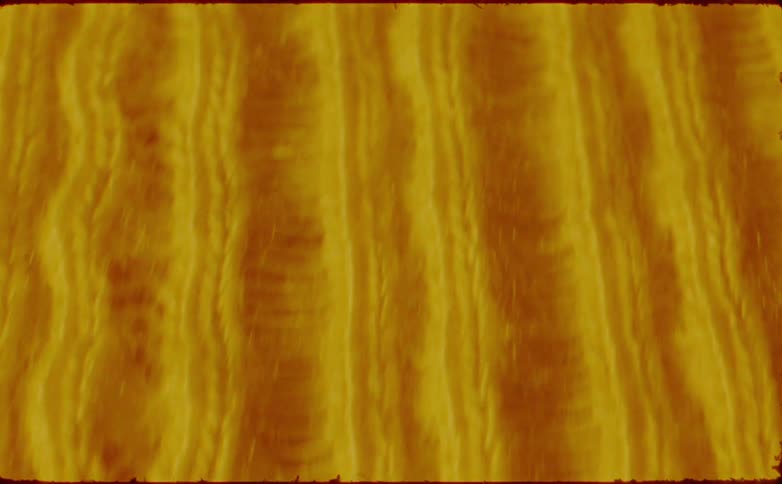A close view of bright yellow woven or knit texture with vertical ribs and heavy cinematic grain transitions to blurred abstraction