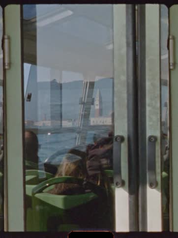 A view of doors on a boat