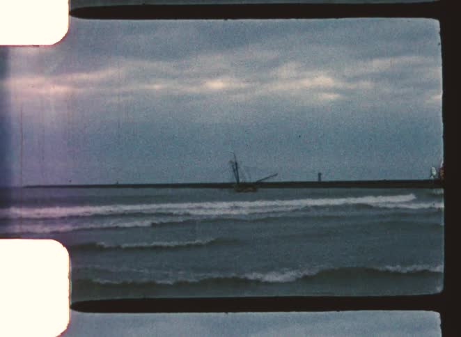 The children play on the beach together