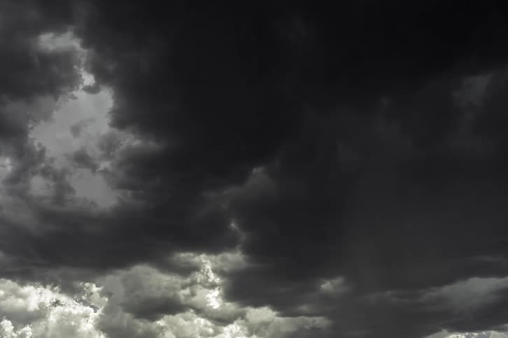 Cloudy storm sky