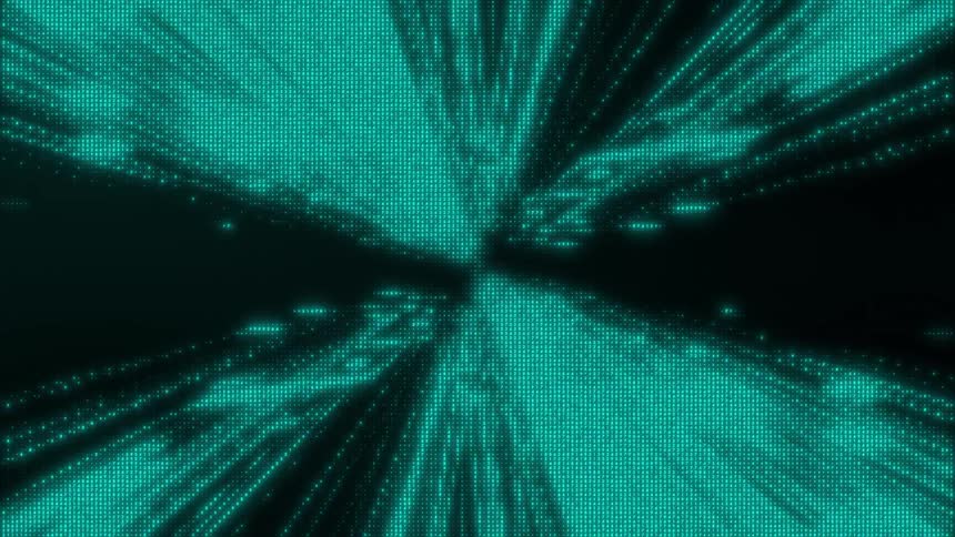 The lines run on the screensaver