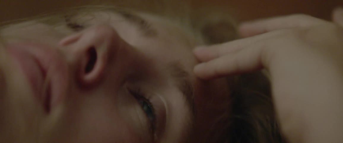 Close up of a woman's face