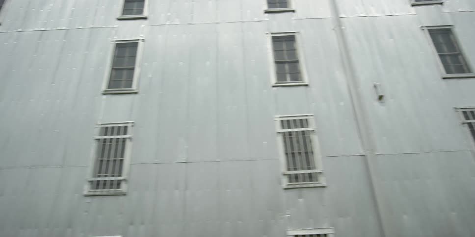 Buildings windows are shown