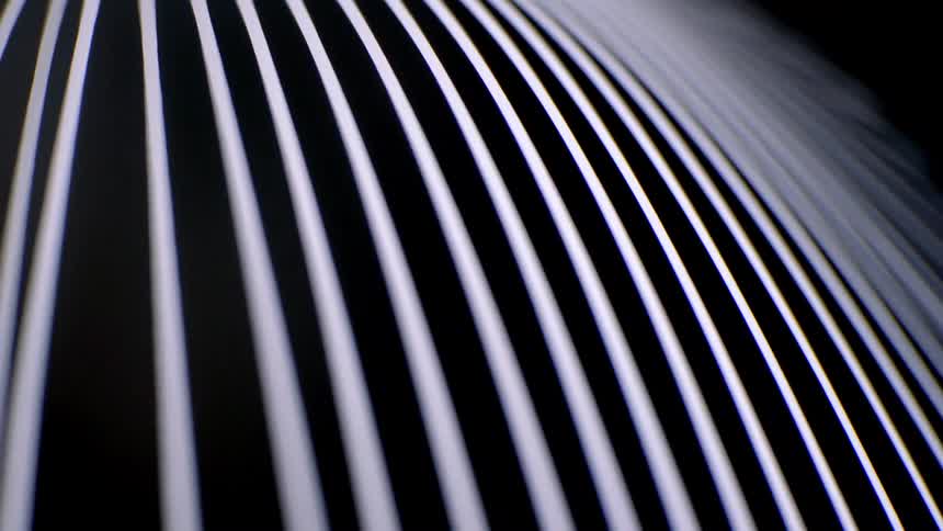 A close up of some lines on a lamp