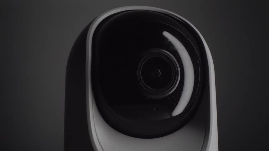 The camera is scanning the area