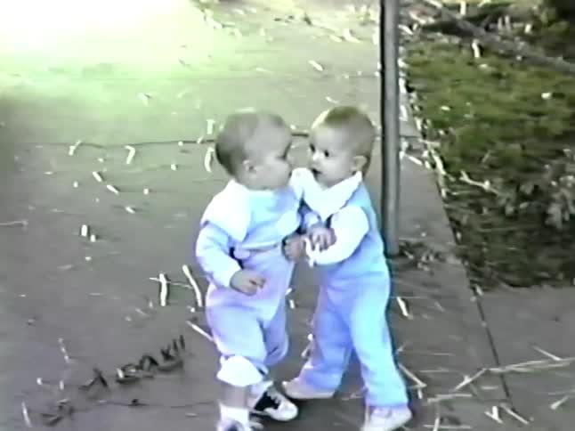Some kids playing outdoors
