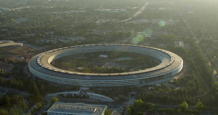 New Apple Headquarters in Cupertino, California