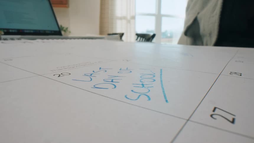 Academic planning with filled grid in study setting