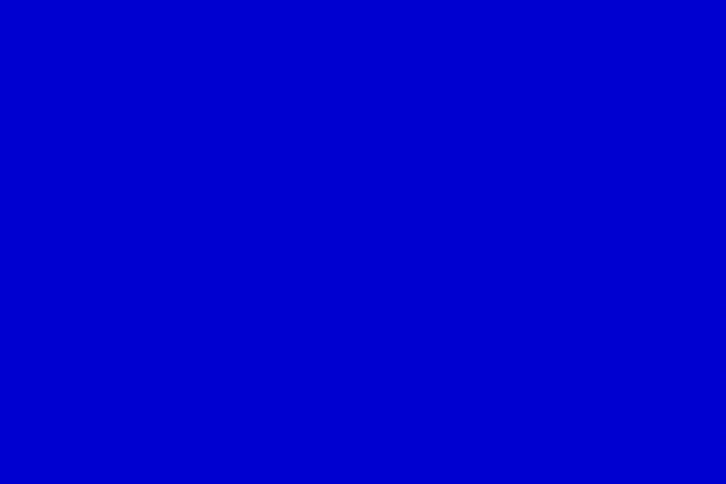 A view of static and blue screen on a vhs tape