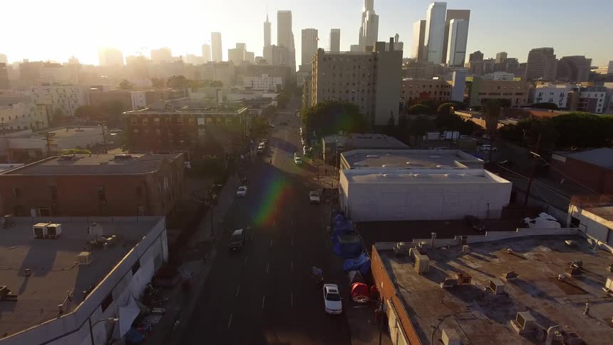 Los Angeles aerial view