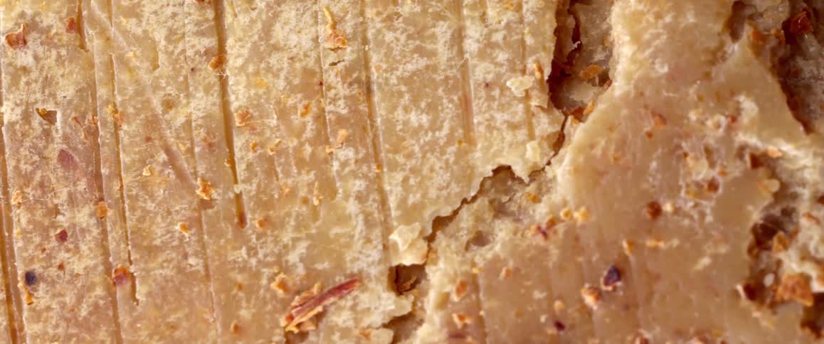 A close up of some food