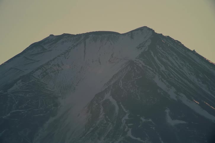 Mountain outdoors during dusk or dawn